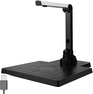 Document Scanner Camera Visualiser For Teaching Scanners For Laptops PC Portable Usb HD A4 Format Doc Cam Photo Scanner Online Training With OCR, Scan Snap,Multiple Page Auto Scanning,LED ect