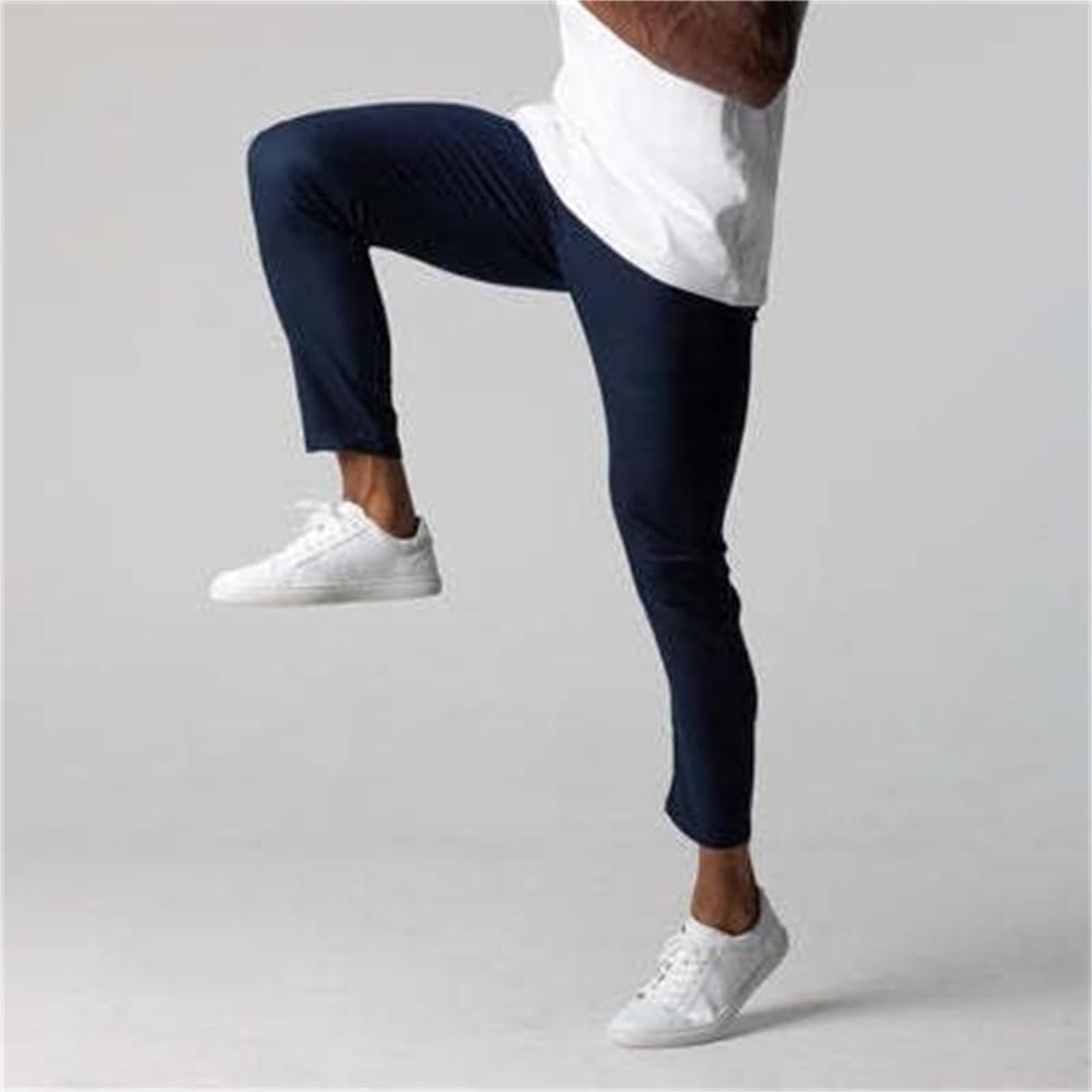 Bizgent Chinos, Pantalones casuales para hombre de corte ajustado - Pantalones de vestir para hombre - Corte ajustado