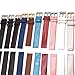 Replacement Watch Band for Skagen Women's Watches 12mm with Screws (Black)