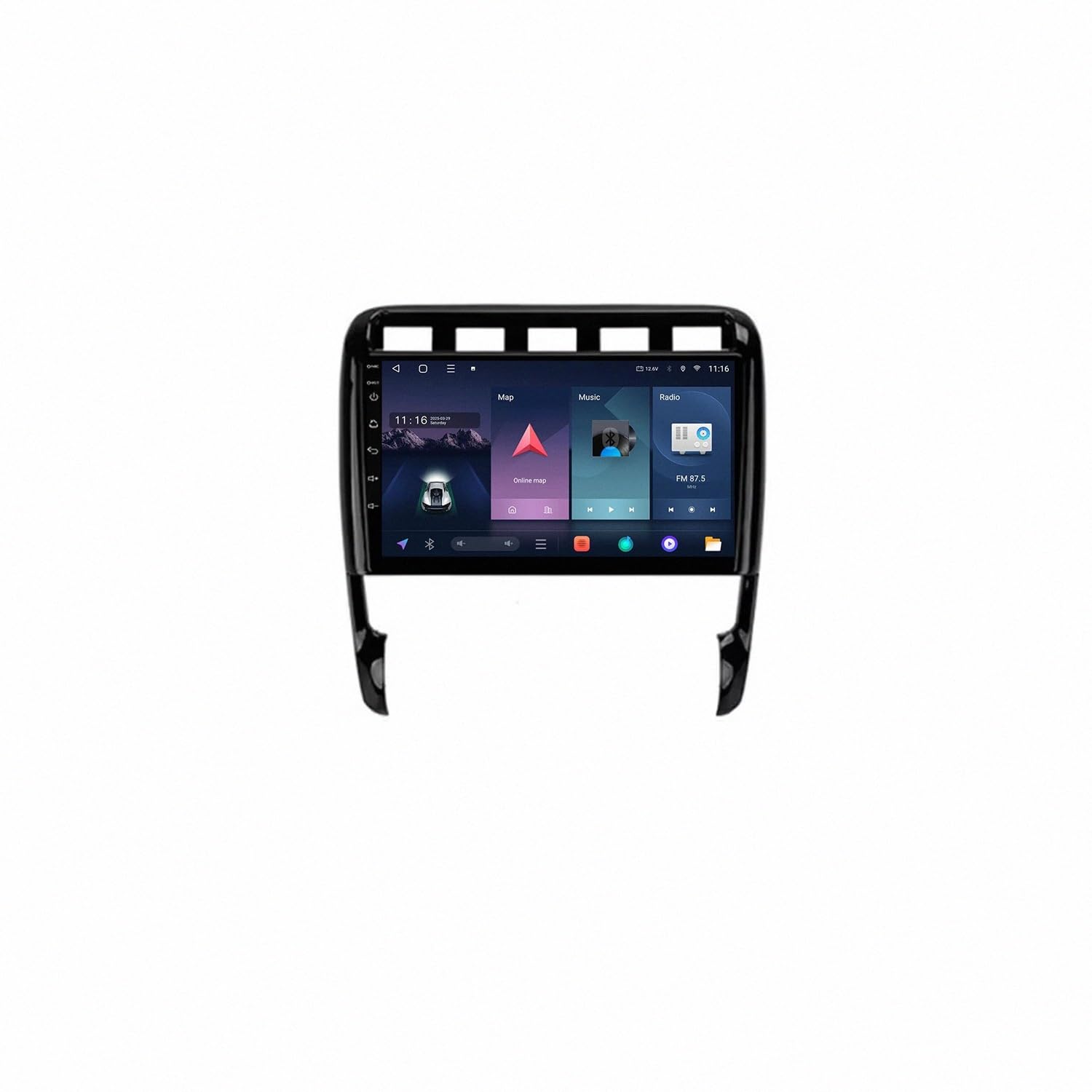 Pantalla Carplay Porsche Cayenne 957 955 Android Auto Radio Portátil 8