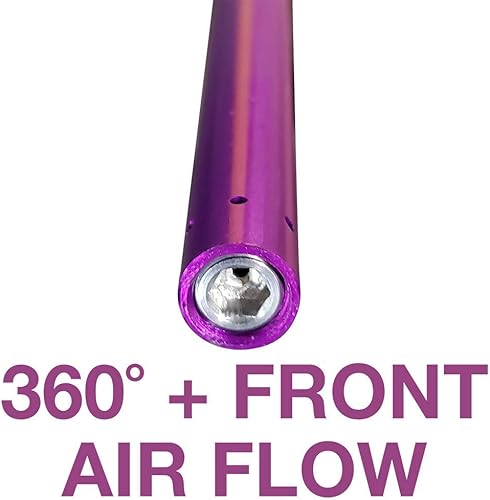 Miniatura 7 de Pistola BlowBack, pistola de soplado de aire de agujero ciego, aluminio anodizado con accesorio de compresor de aire NPT de 14" - Productos