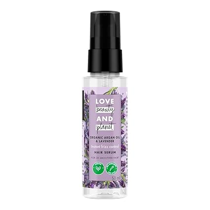 Love Beauty & Planet Argan Oil & Lavender Hair Serum Love Beauty & Planet Argan Oil & Lavender Hair Serum