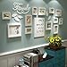 Produktbild little dove CLS Bilderrahmen Collage Brief pastoralen Schlafzimmer Wohnzimmer massivholz kreative kreative Foto Wand Ornament Rahmen Wand Fotorahmenwand (Weiß)