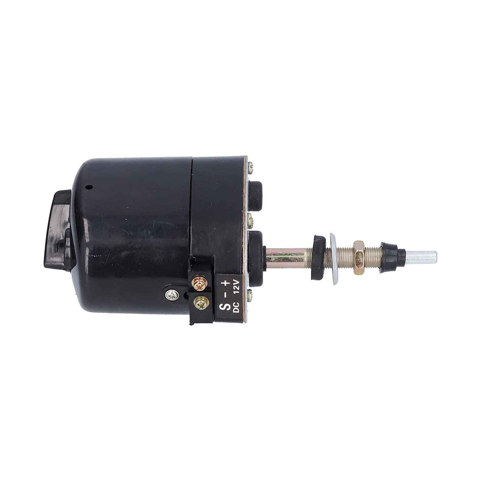 Motorino Tergicristallo per Cabina Trattore, Motore Tergicristallo in Metallo DC12V 105° Campo di Pulizia Accessorio Universale per Trattori