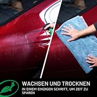 Turtle Wax 52876 Wax It Dry Autowachs-Spray – 500 ml, einfache Ein-Schritt-Anwendung für Glanz & Schutz, Carnauba- & Polymer-Formel, wasserabweisend, streifenfrei, hochglänzendes Finish – Ansicht 5
