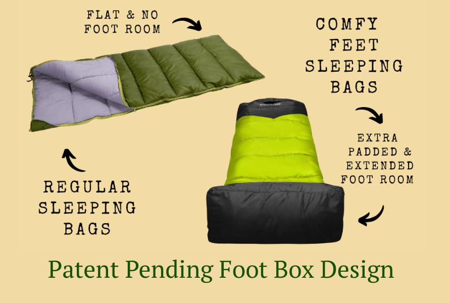 Comfy Feet Sleeping Bag miniatura 2