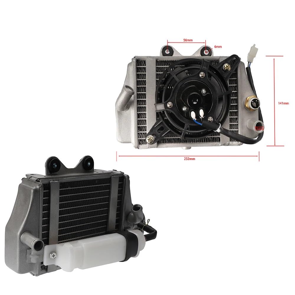 Intercooler Do motocykla Lifan 150cc 200cc 250cc