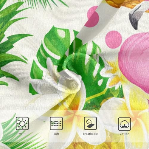 Cotton Girls Underwear Toddlers Tropical Pink Flamingos Panties for Girl Funny Kids Briefs Undies 2t3