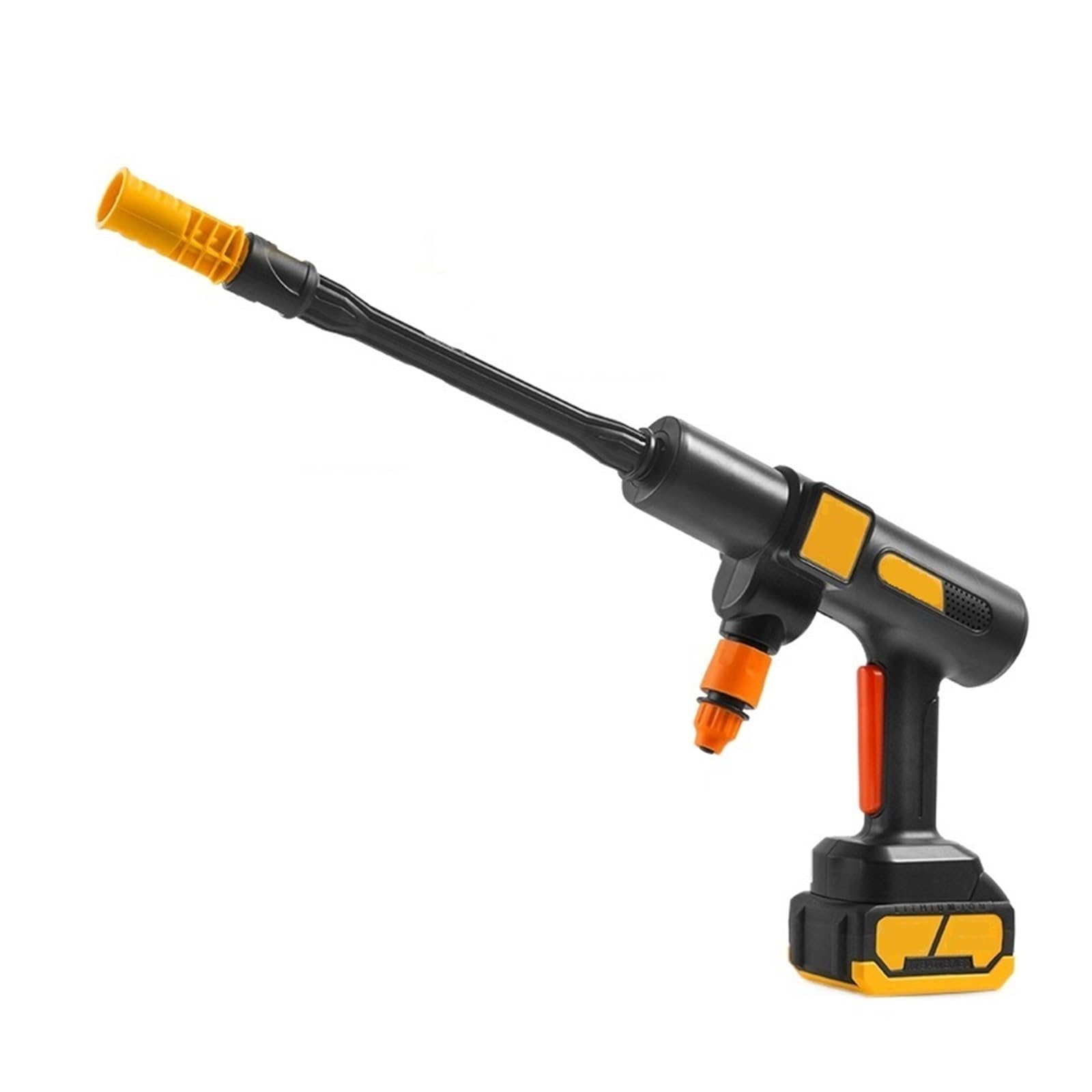 Lavadora De Coche Alta Presión Inalámbrica 200BAR, Batería Litio Recargable, Limpieza, Generador Espuma En Aerosol, Máquina Pistola Agua Potente Chorro A PresióN
