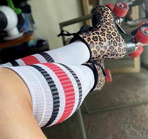 Old Bones Compression Socks: RED STRIPES - Athletic Socks for Men & Women - 15-20 mmHg3