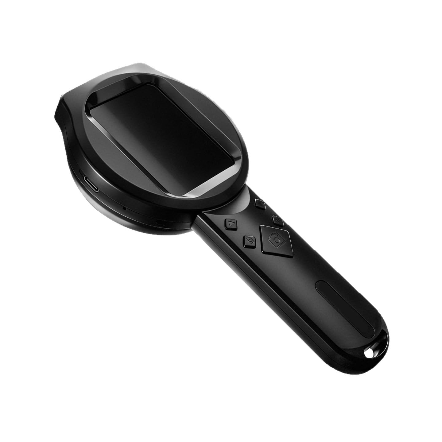 10X Magnification Three Light LED Illuminated Jewelry Magnifier with Adjustable Focuses for Coin Stamps Inspection Ergonomic Handle Magnifier Glass