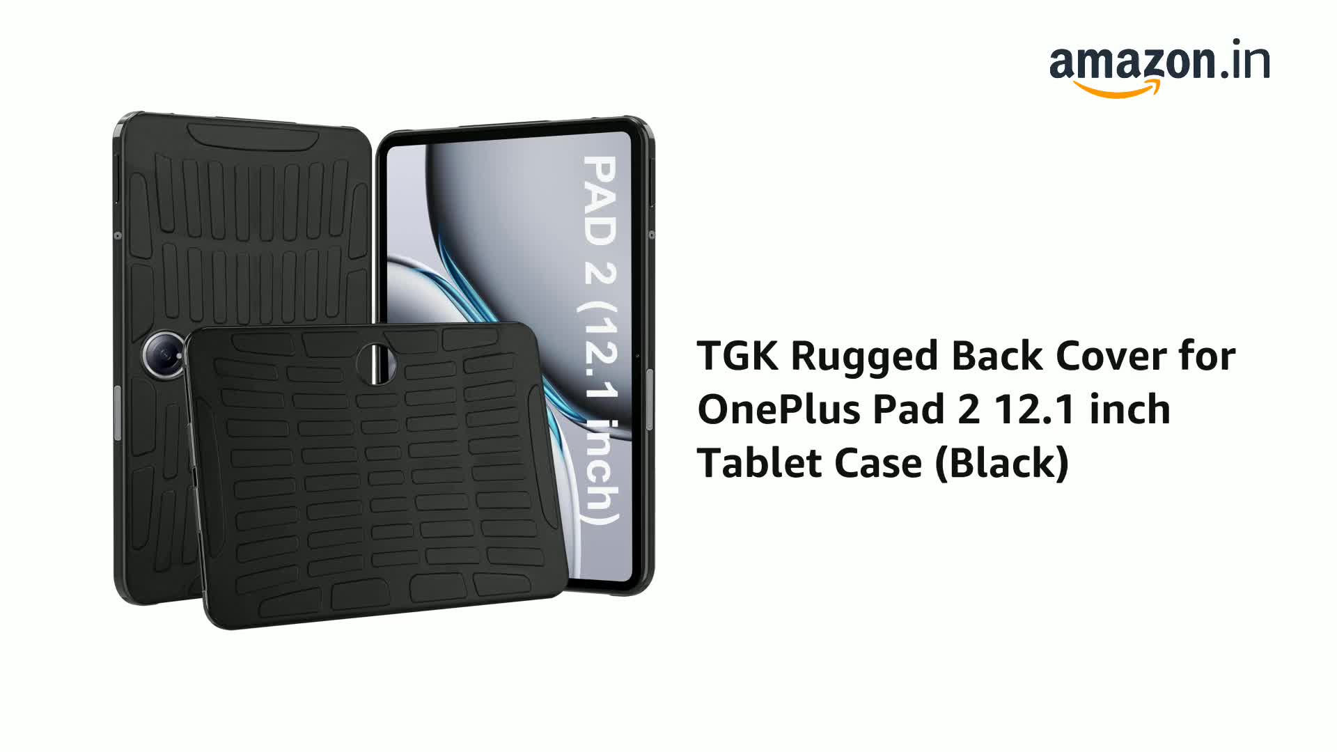 TGK Rugged Back Cover for OnePlus Pad 2 12.1 inch Tablet Case