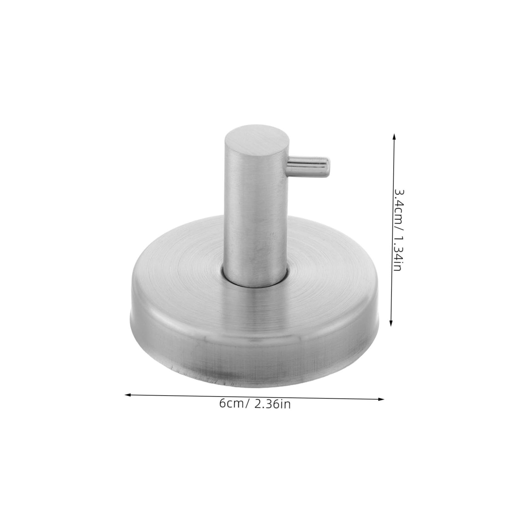 Ciieeo 2pcs No Drill Suction Cup Hooks for Shower Heavy Duty Stainless Steel Towel Holders for Bathroom Kitchen Versatile Wall Hangers for Smooth Tiles Glass