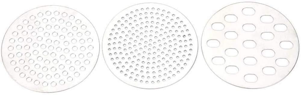 Potato Press, Potato Masher Press Chopper Made of 304 Stainless Steel with 3 Filter Mesh, Spaetzle Press for Mashed Potatoes, Fruit Juices, Vegetable Puree, 27 X 10 X 9.5 cm