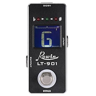 [Crystal Clear Lcd Display] The bright lcd screen provides clear visual feedback even in low light conditions. large bold characters and intuitive design make tuning effortless whether you're a beginner or professional musician. [True Bypass Technolo...