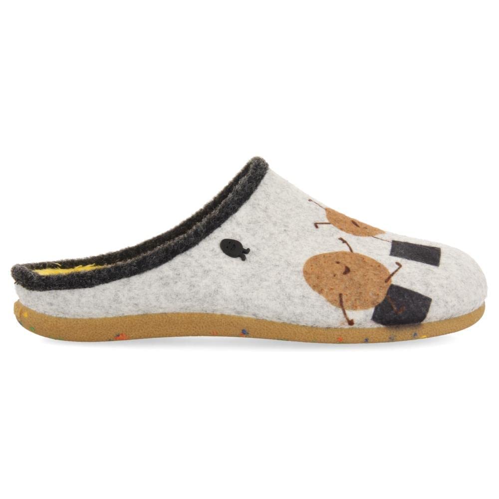 HOT POTATOES Skerries, Women's Slippers, Grey, 39 EU