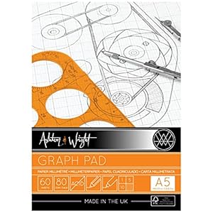 Ashton & Wright A5 Grafikblock 60 Blatt