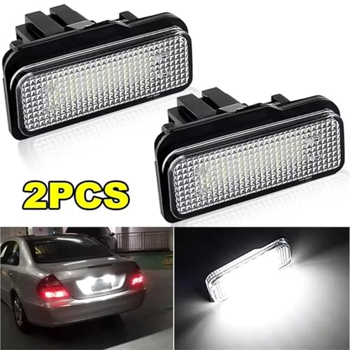 Luz de matrícula para Benz Clase E W211 S211 Clase C S203 CLS W219 5