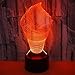Produktbild 3D Eiscreme-Form Illusion Lampe Led Nachtlicht 7 Farbwechsel Touch Sensor Schreibtisch Tischlampe Mit Usb Kabel Dekoration Für Kinderzimmer SchlafzimmerKinder Geburtstag Geschenk