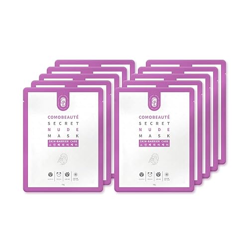 Miniatura 9 de COMOBEAUTE - Mascarilla antiarrugas para cara  Mascarilla coreana para arrugas faciales, 10 unidades
