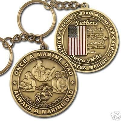 Coins For Anything, IncMarine Dad Keychain