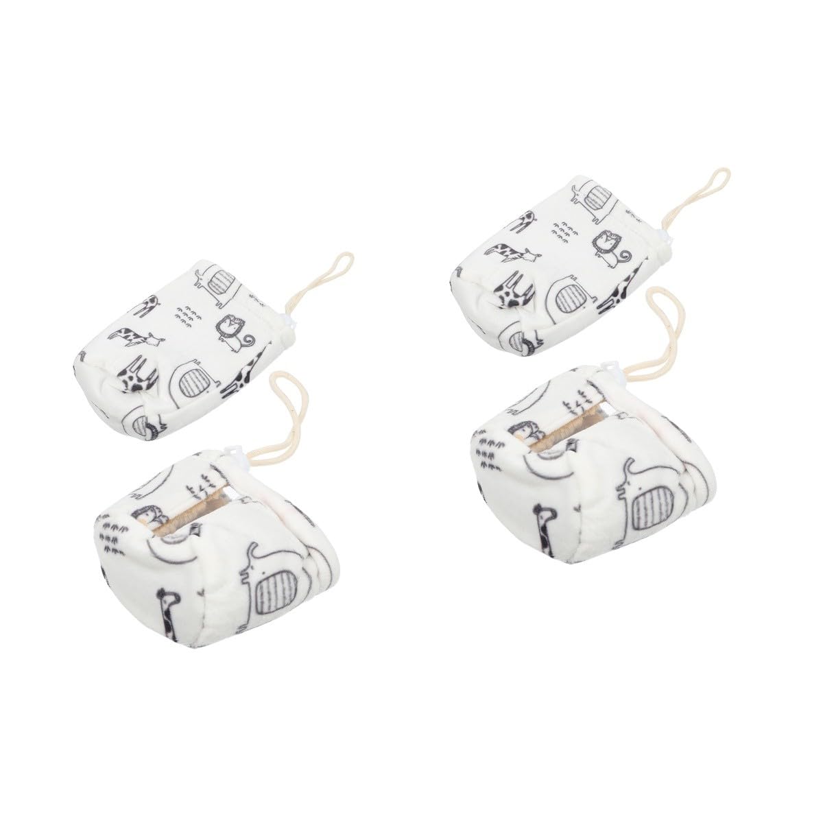 Toyvian 4pezzi Manicotti Decorativi Per Biberon Coperture Antisgocciolamento Per Manicotti Per Bottiglie Lavabili e Riutilizzabili Protezione Da Urti e Danni