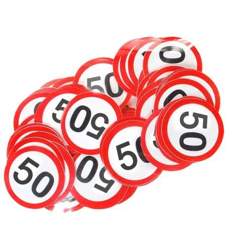 Udo Schmidt GmbH & CoConfetti 50 Road Sign, Contents: 14 g