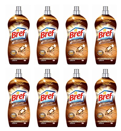 8 x BREF brillante madera & superficies pregiate 1250 ml