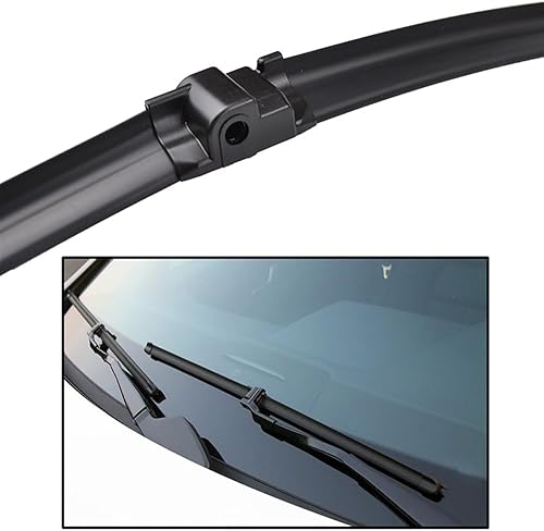 Miniatura 4 de Car Wiper Front Rear Wiper Blades Set Compatible with Mercedes Benz C Class W204 2009-2012 Windshield Windscreen Window 24"+24"+12"