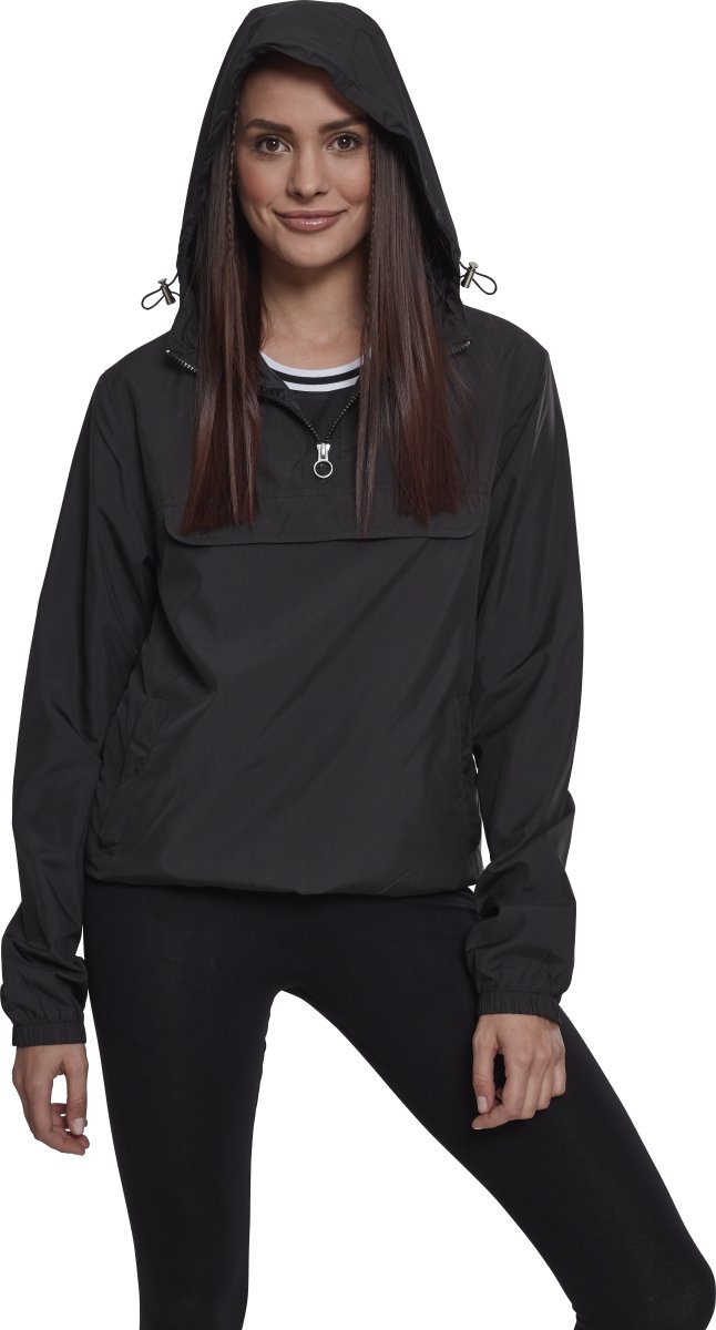 Urban Classics Damen Ladies Basic Pull Over Jacket