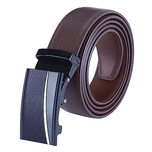 Image of Labnoft Men's PU Leather Auto Lock Belt
