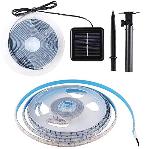 Tira de luces solar LED para jardín 5M 150 LEDs multicolor miniatura 7