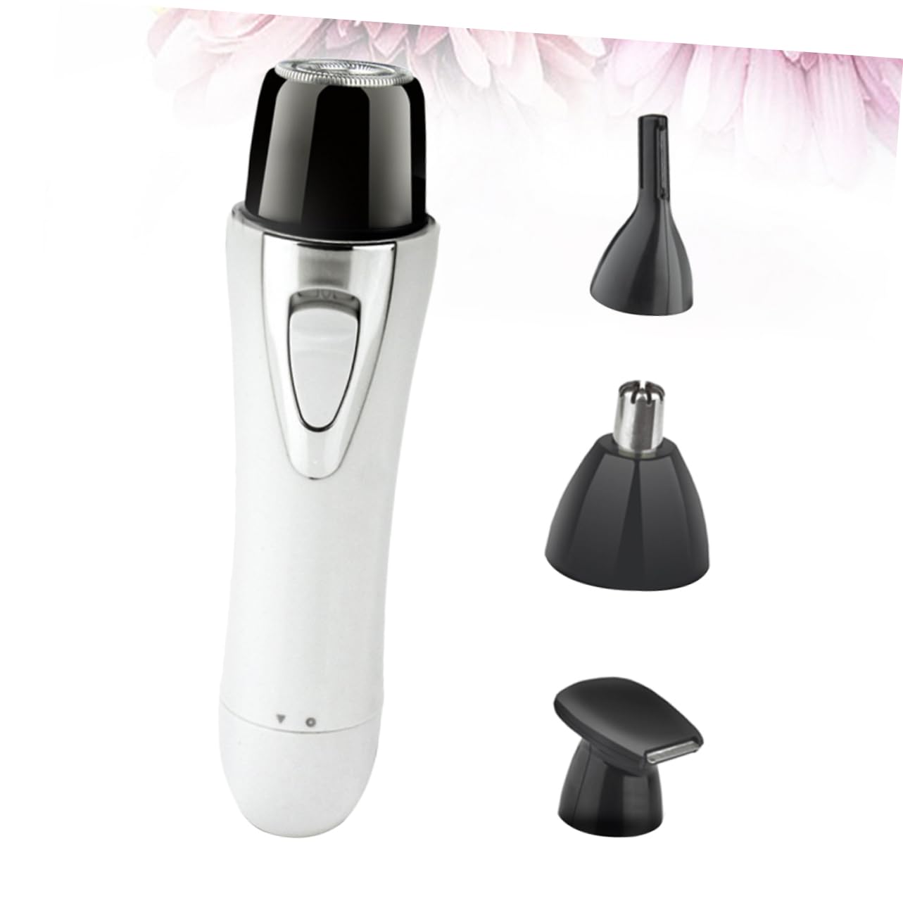 FRCOLOR 3pièces Tondeuse à Poils De Nez Électrique Usb Rechargeable Épilateur Multifonction Pour Hommes Et Femmes Pratique Et Compact Blanc