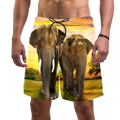 Maillots de bain pour hommes JDEZ anti-humidité short de plage