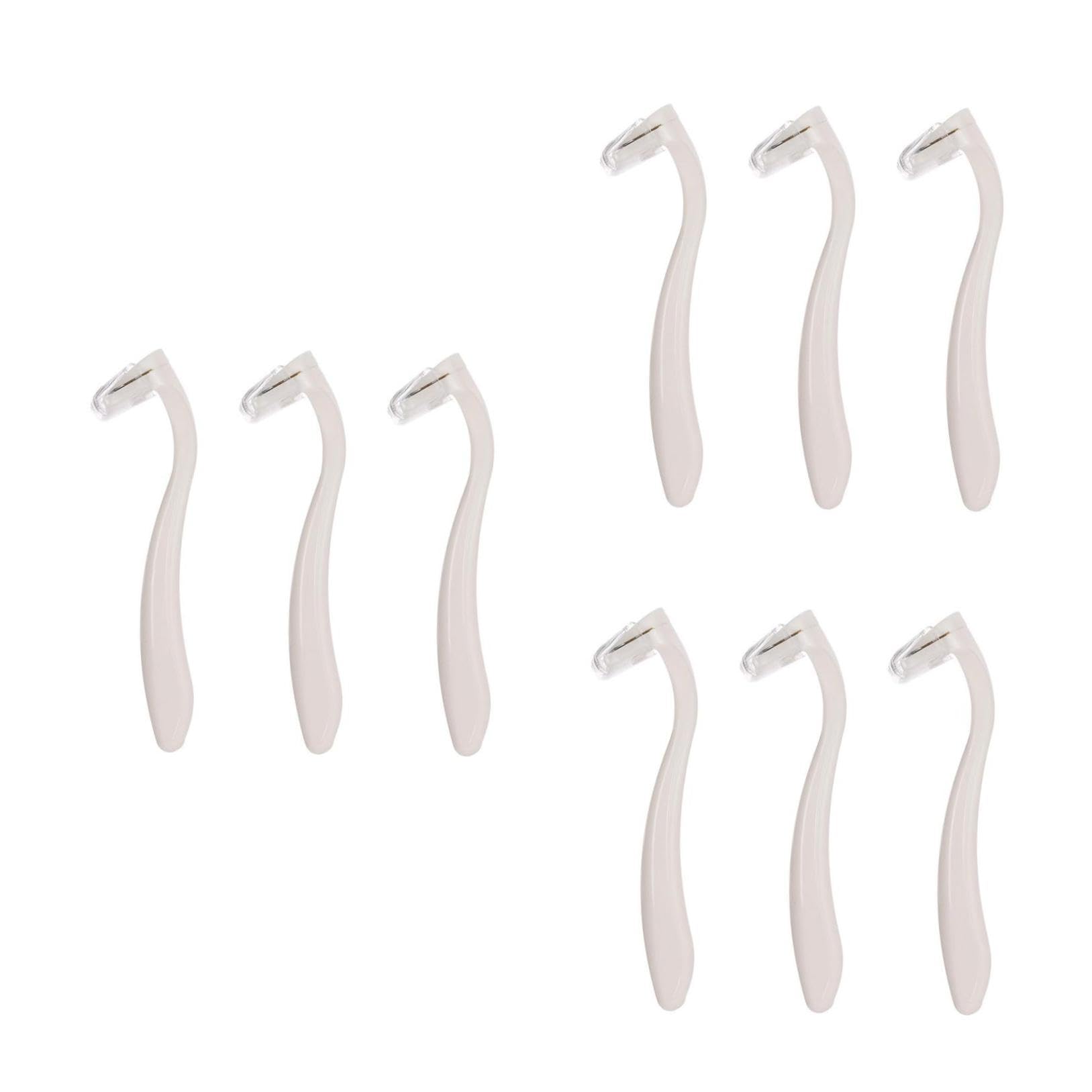 9 Piezas Maquinillas de Afeitar para Mujer Recortador de Corporal Portátil Afeitadora Manual para Axilas y Cuerpo Cuchillas para Depilación Precisa y para