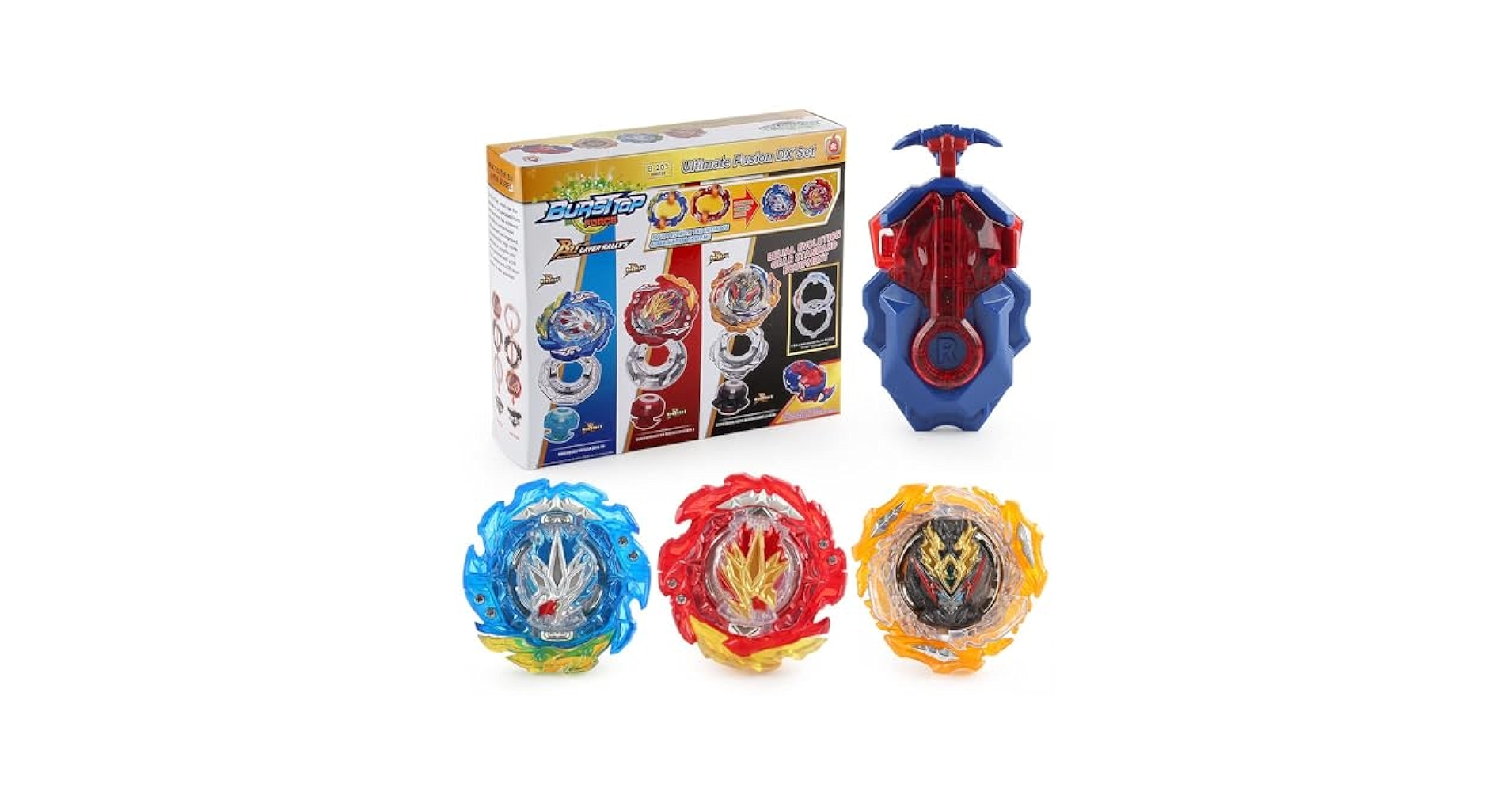 Amazon.com: Battling Tops Burst Ultimate Fusion DX B-203