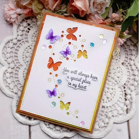 LOTS OF BUTTERFLY METAL DIE CUTS for CARD MAKING CHRISTMAS DECORATIVE EMBOSSED PAPER CRAFT, silver - Image 3