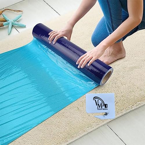 VISION MEDIA® 100m x 60cm Heavy Duty Carpet Protector Strong Premium