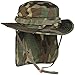Mil-Tec Chapeau Boonie britannique avec cache-nuque, chapeau safari, chapeau tropical, différents modèles - Vert - Small