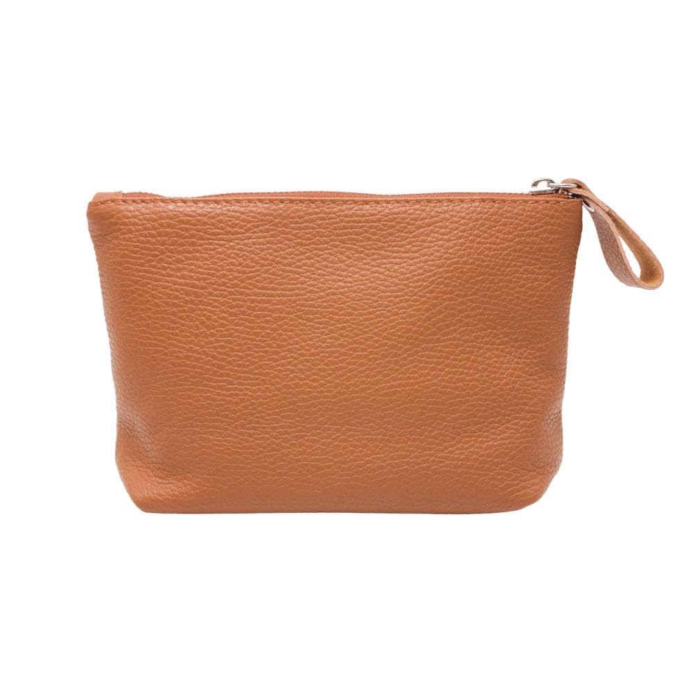 FrasiBags Neceser de piel auténtica, neceser para mujer, neceser para maquillaje mujer, estuche de viaje fabricado en Italia, cuero, Clásico