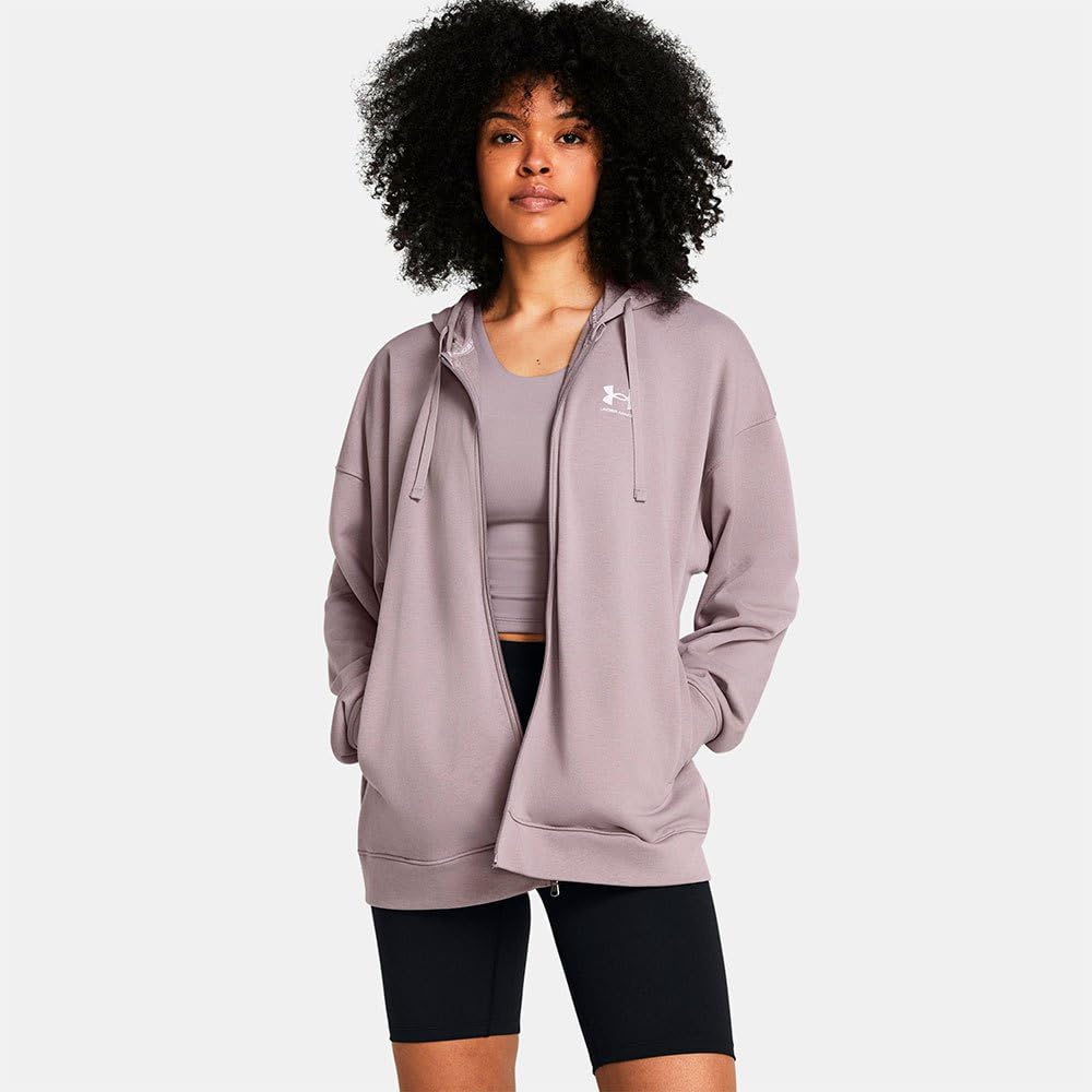 Under Armour Felpa con cappuccio da donna Rival Terry