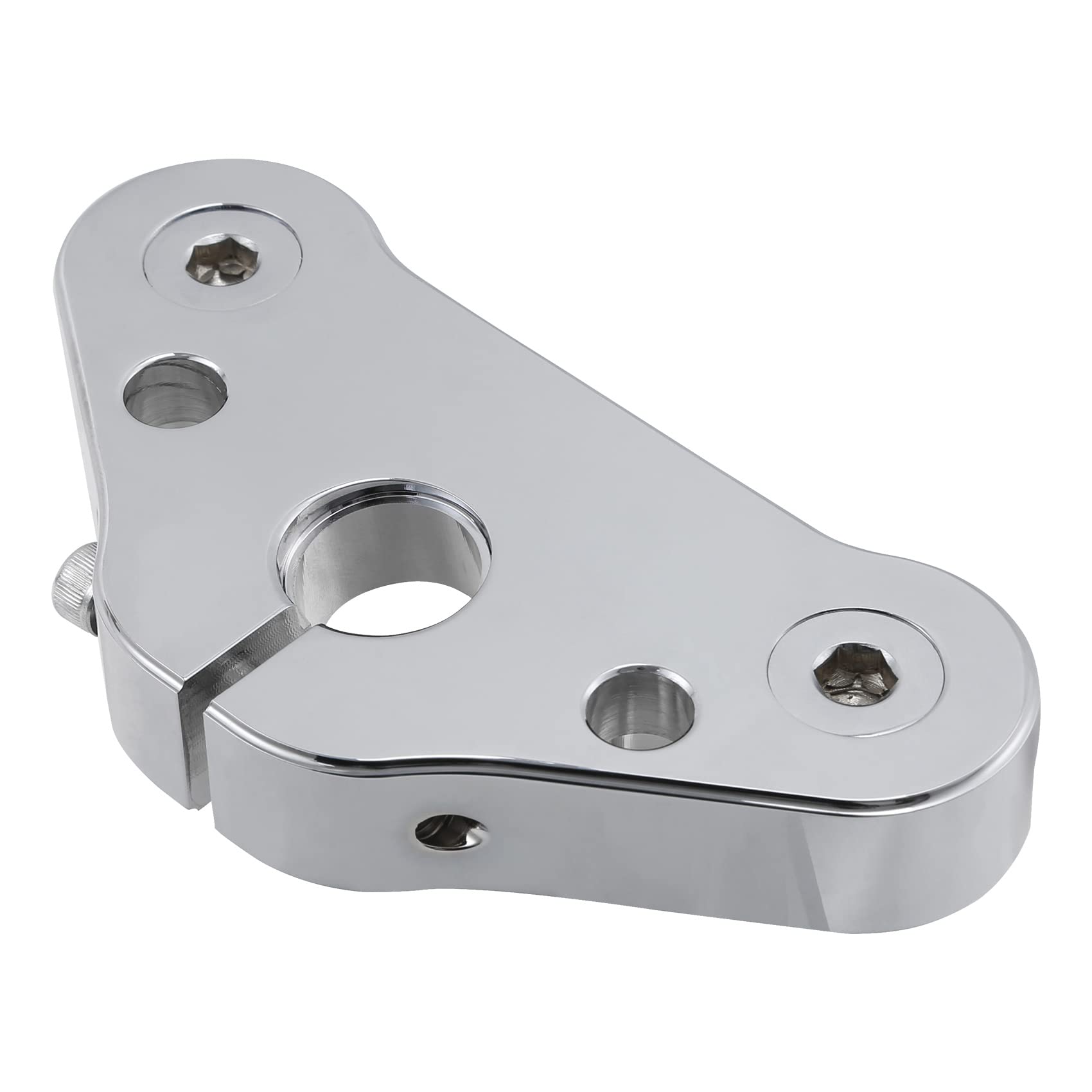 XMT-MOTO Triple Tree Top Clamp Fit For Harley Softail Springer Classic FLSTSC/I 2005-2007