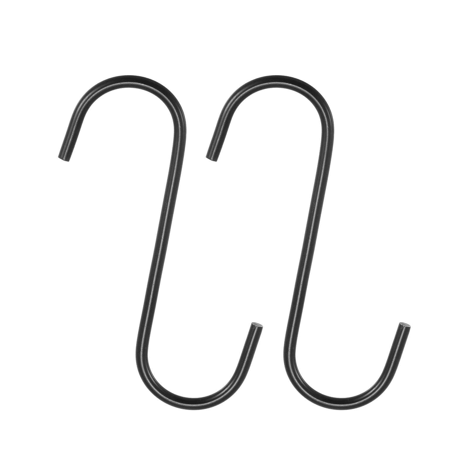Unifizz S Hooks 4inch/110mm Extra Long Heavy Duty Metal Hanging Hooks