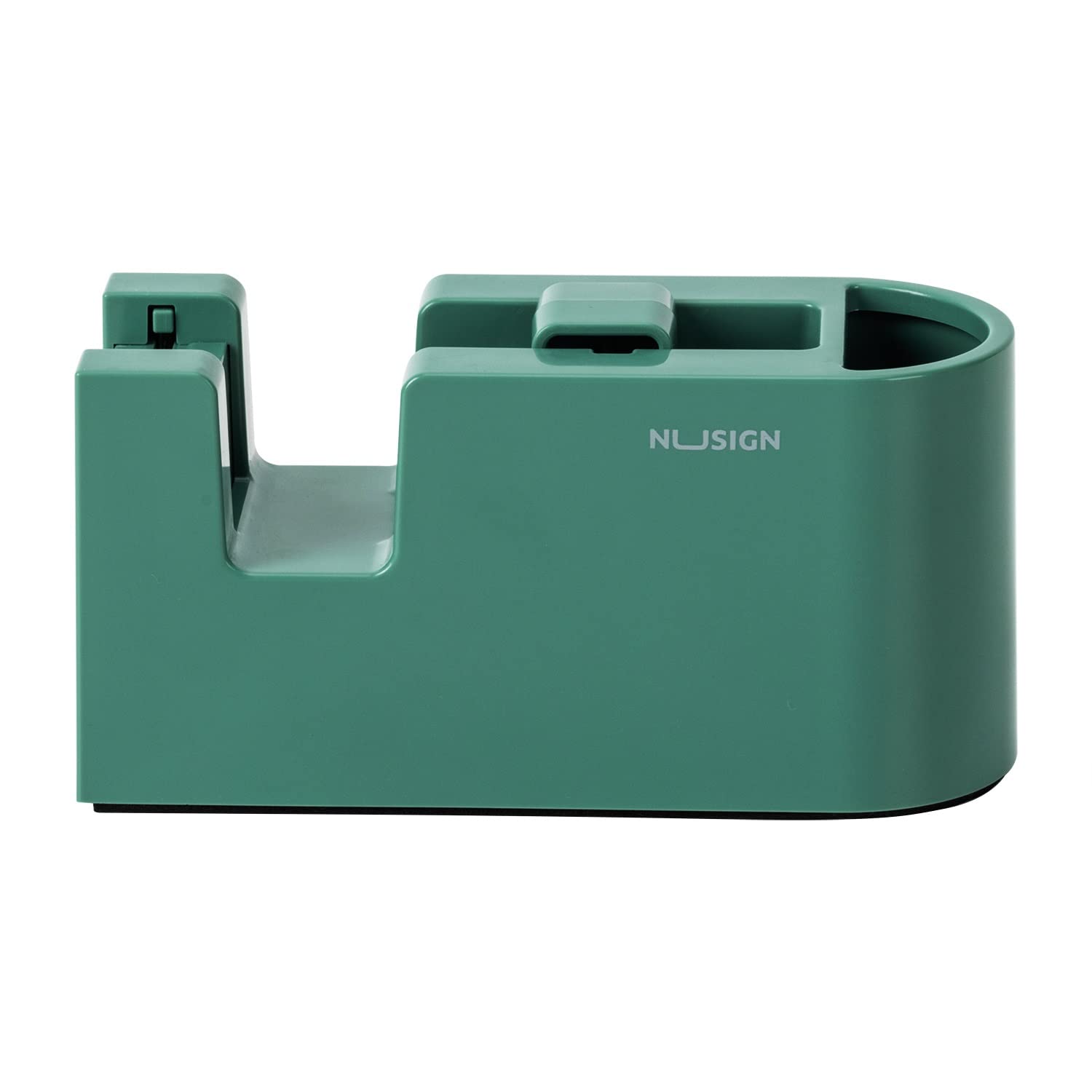 Nusign Semi-Automatic Cutting Tape Dispenser, Green