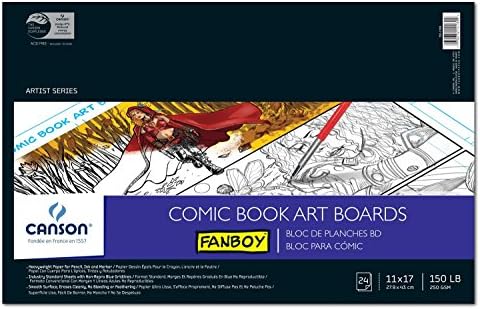 Canson Comic/Manga Pads, Paper, White, 11x17