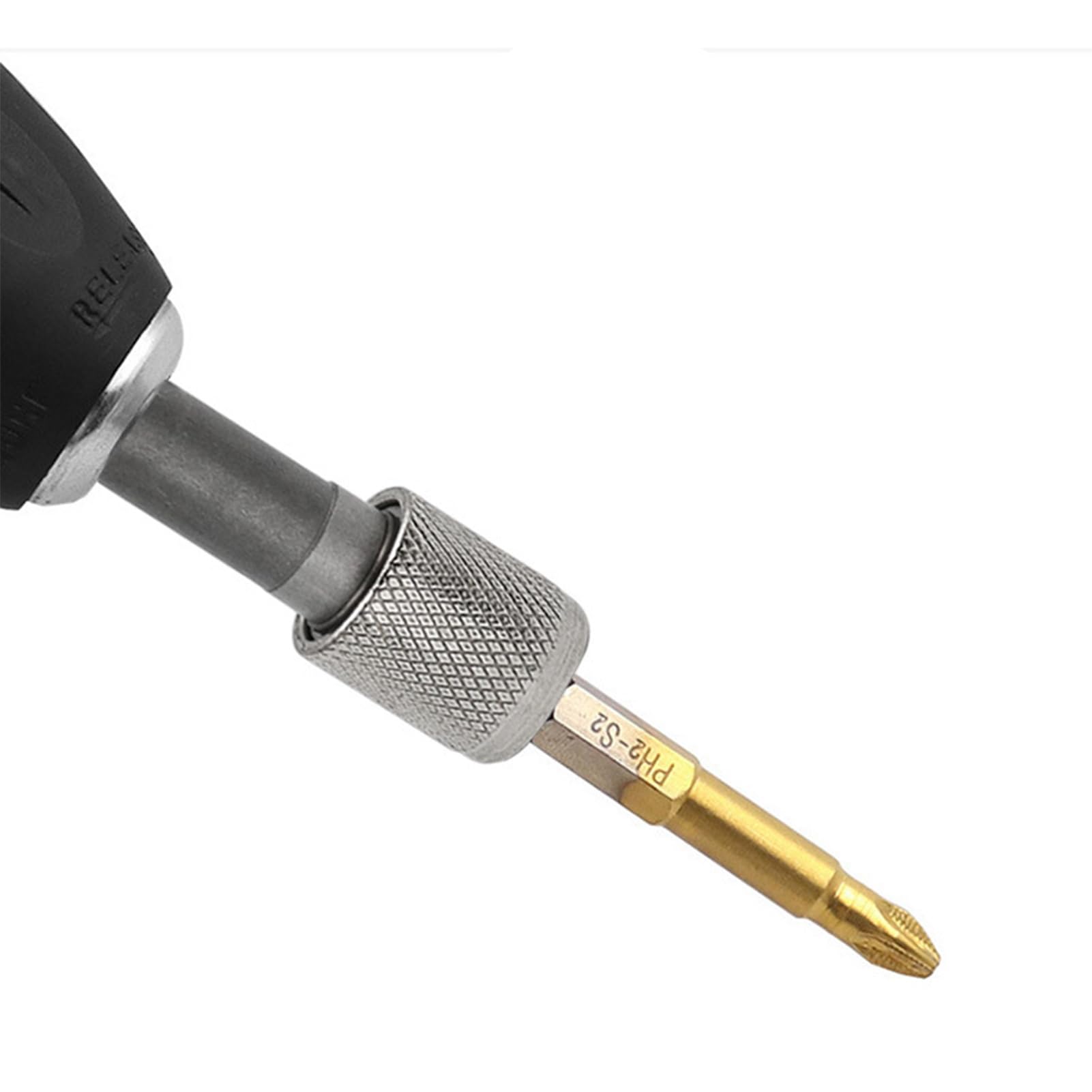 2 Pezzi SDS Plus Adattatore portapunte 6,35mm (1/4'') Sds Plus Adattatore per Presa in Acciaio Accessori per avvitatori elettrici per trapani a percussione