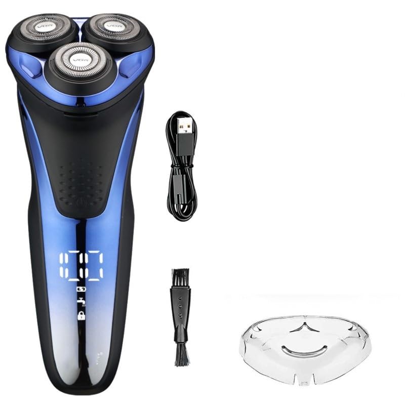 Head Shaver for Men Electric Shaver Professional Razor Waterproof Beard Trimmer Rotary 3D Floating Shaving Rechargeable Electric for