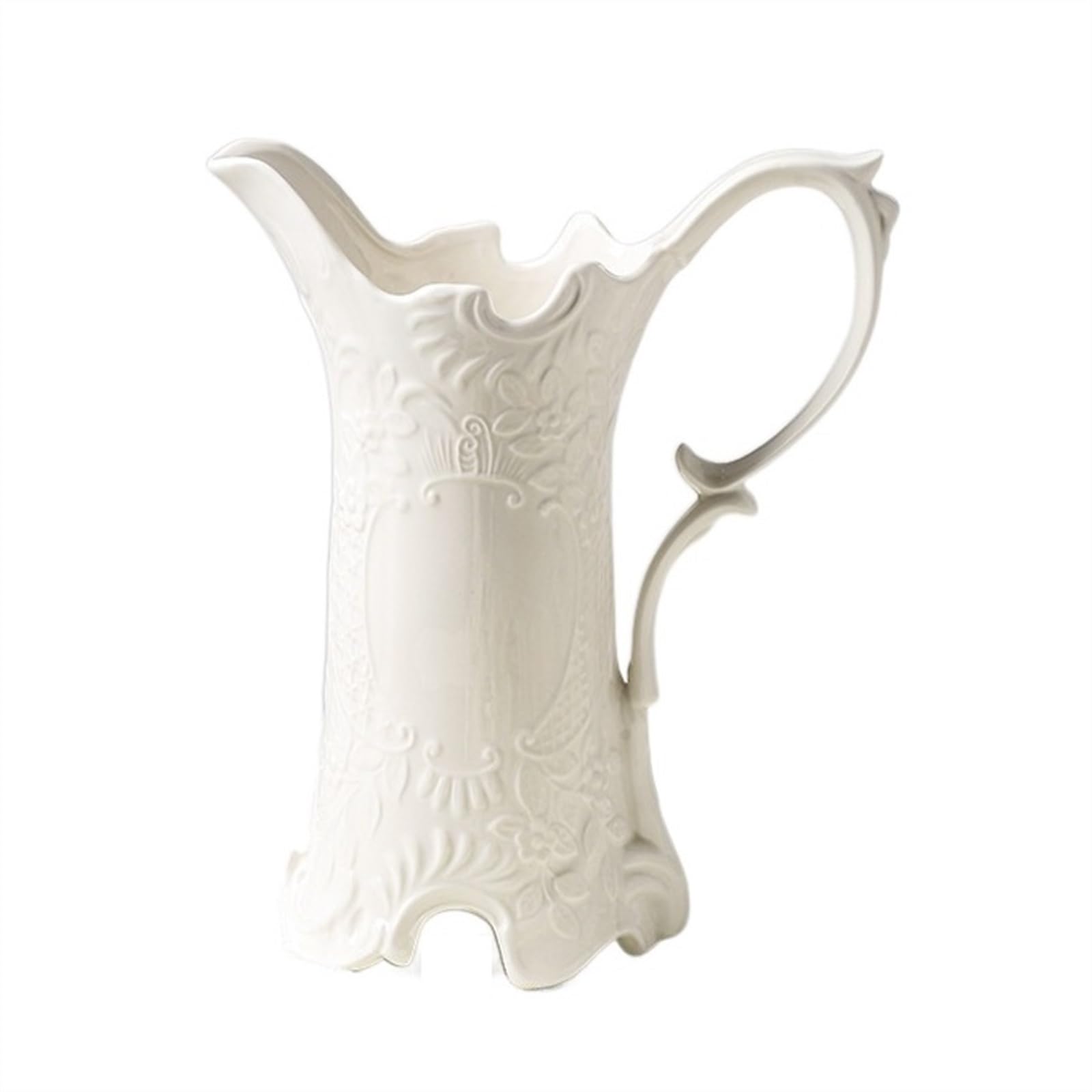 Bzgpmfud B Vase Desktop Flower Ceramic Hydroponic Household Tabletop Decoration Handicraft Living Room Restaurant Arrangement(B)