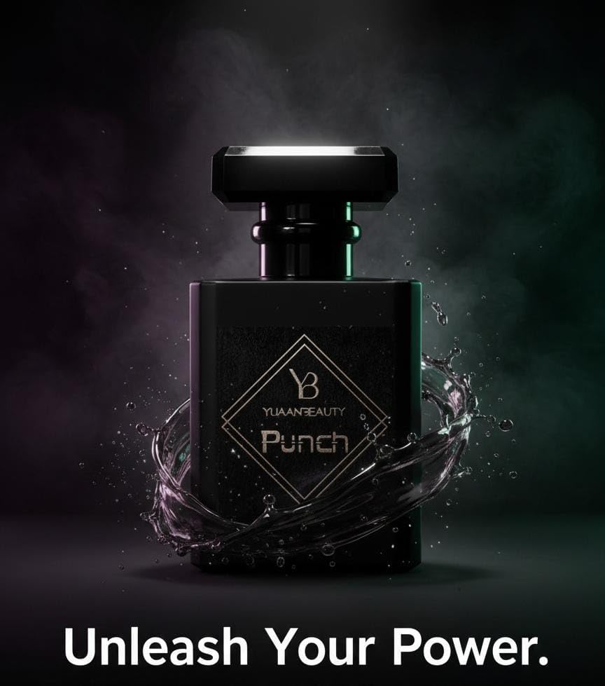 Image of PUNCH Eau de Parfum for Men | Long Lasting Men's Perfume with Mint, Marine & Amber Notes | Premium Fragrance for Evening & Special Occasions (50 ml)