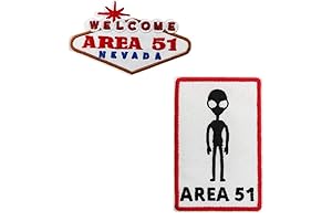 I Want to Believe - Cute embroidered UFO aliens patch